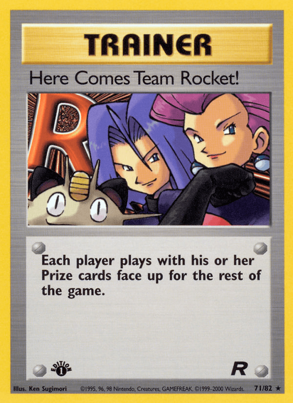 Here Comes Team Rocket 2000 Pokemon