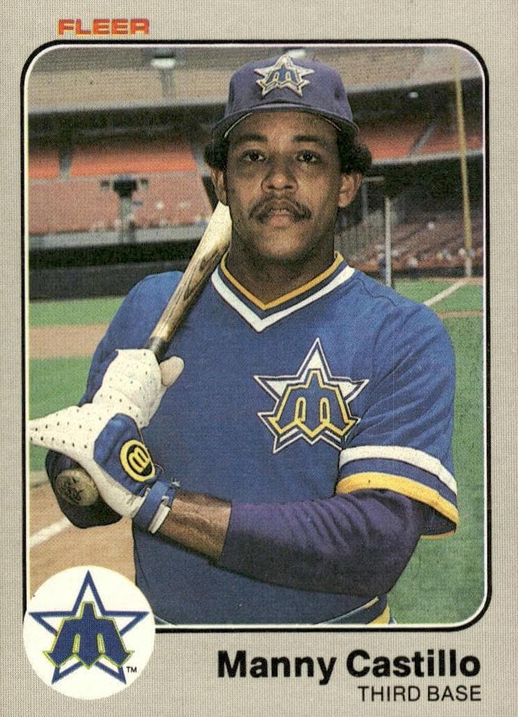Manny Castillo 1983 fleer Fleer