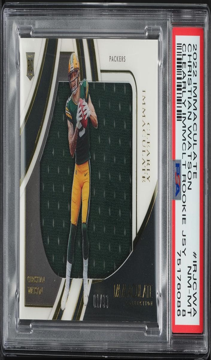 Christian Watson 2022 panini