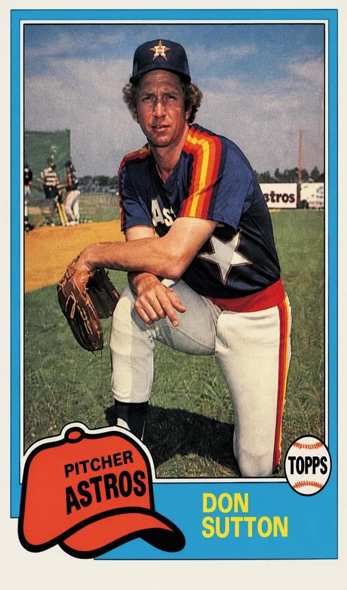 Don Sutton 1981 topps