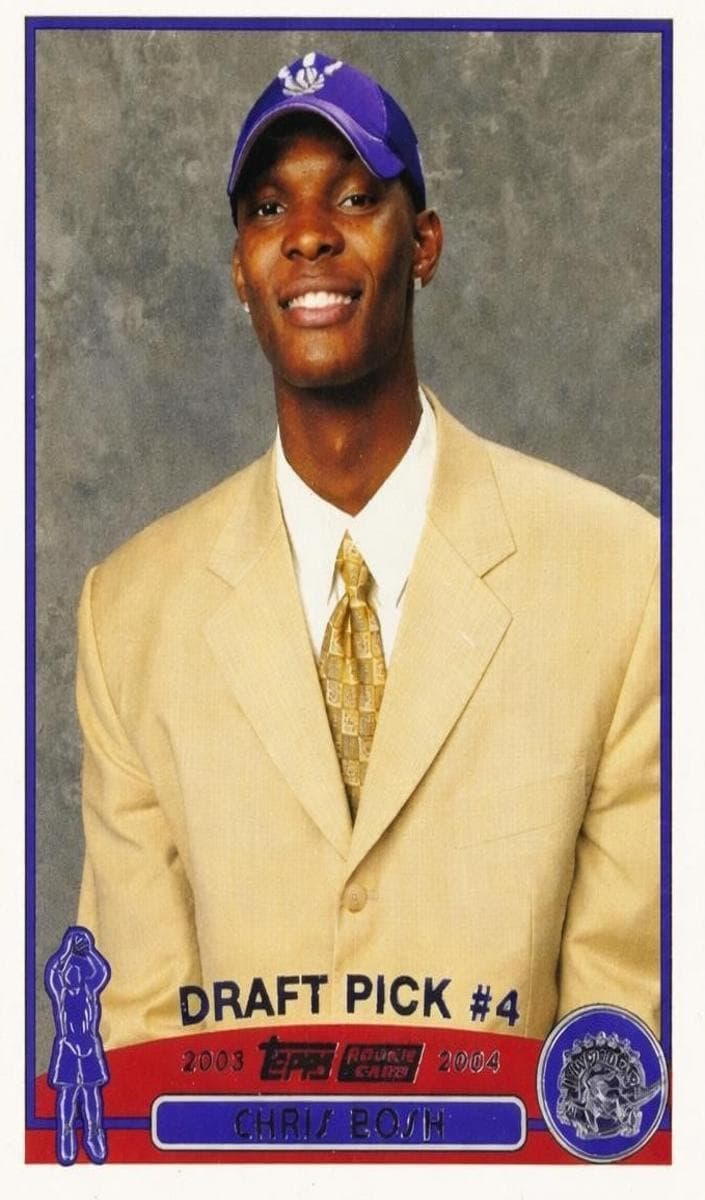 Chris Bosh 2003 topps 1st Edition