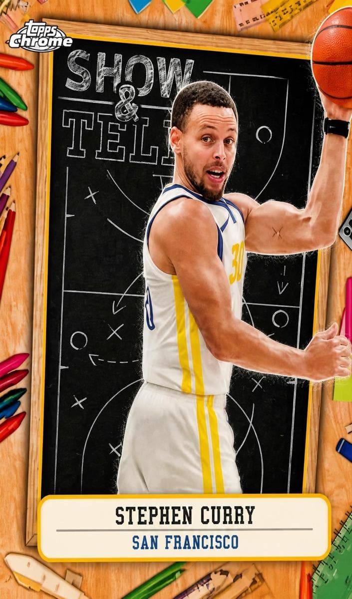 Stephen Curry 2024 topps Topps Chrome