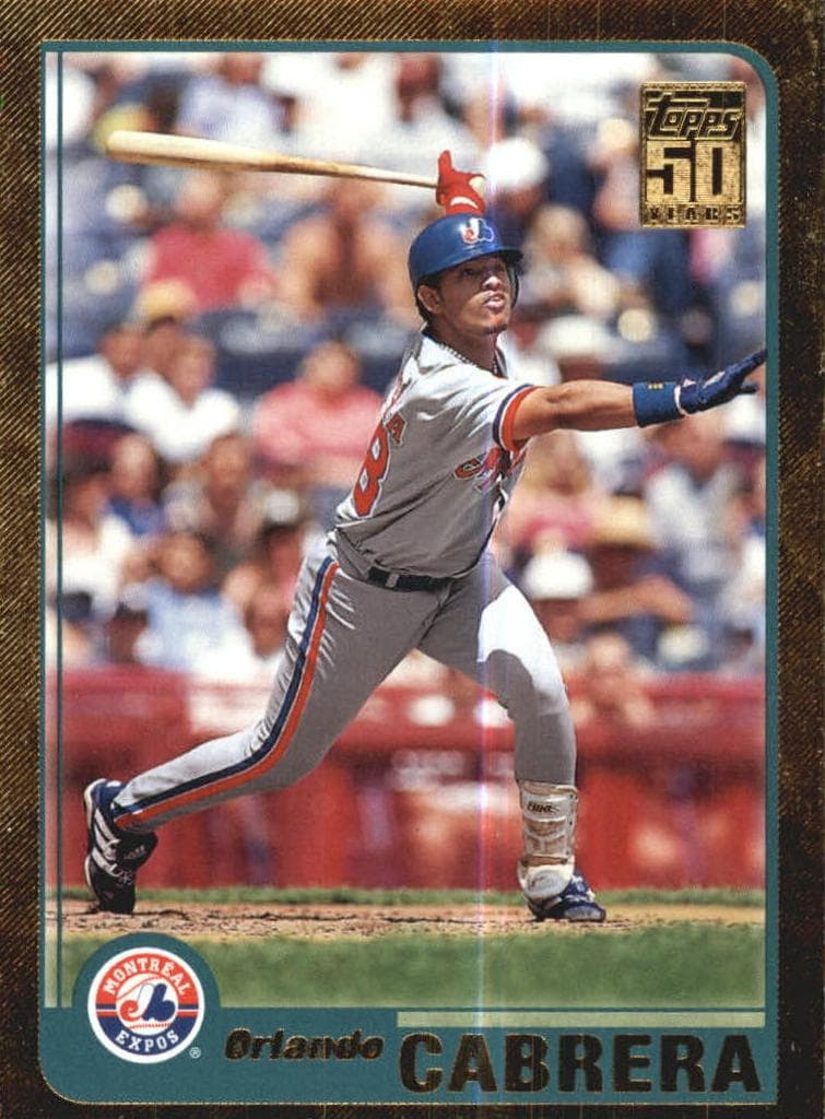 Orlando Cabrera 2001 topps Topps