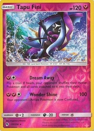 Tapu Fini trading card