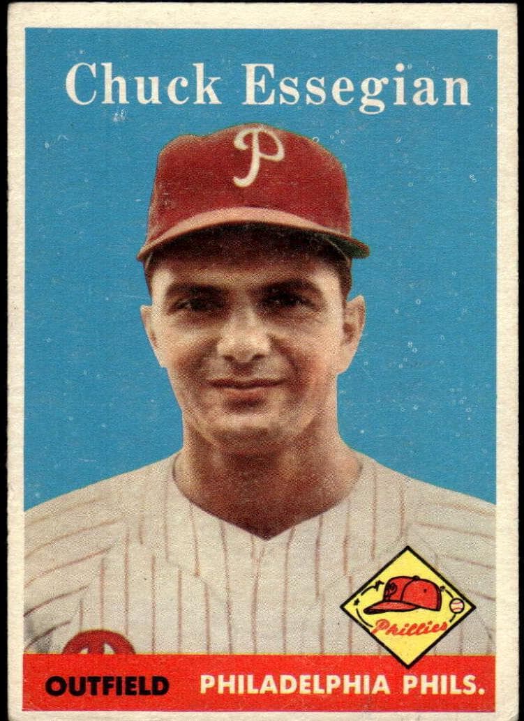 Chuck Essegian 1958 topps Topps