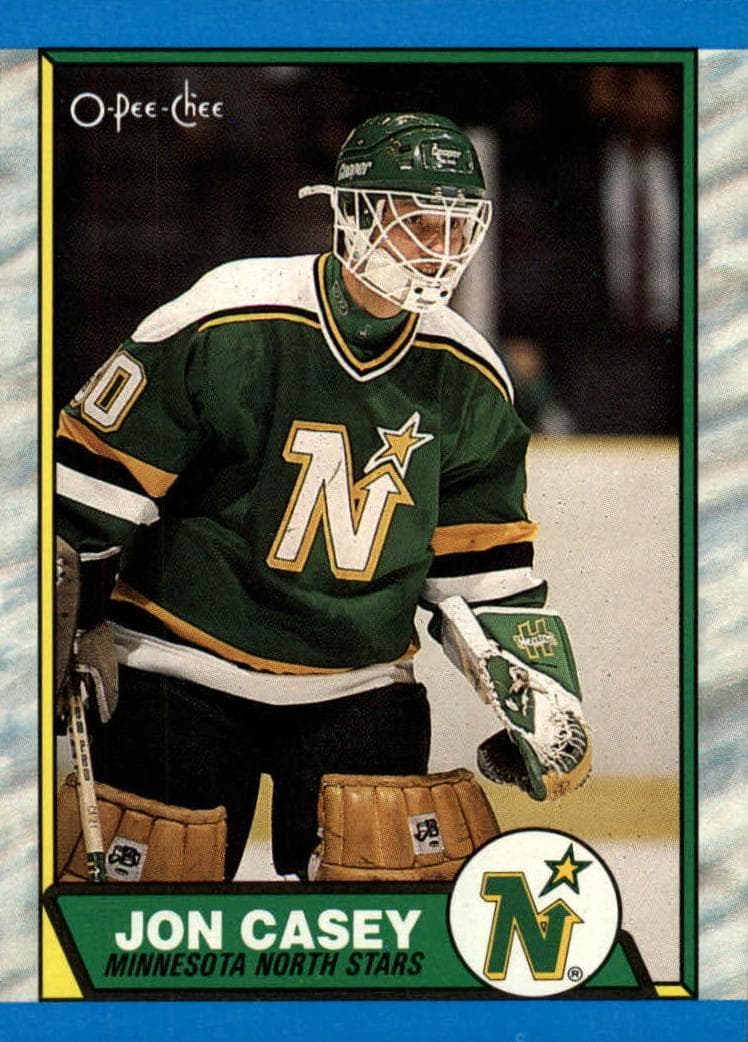 Jon Casey trading card