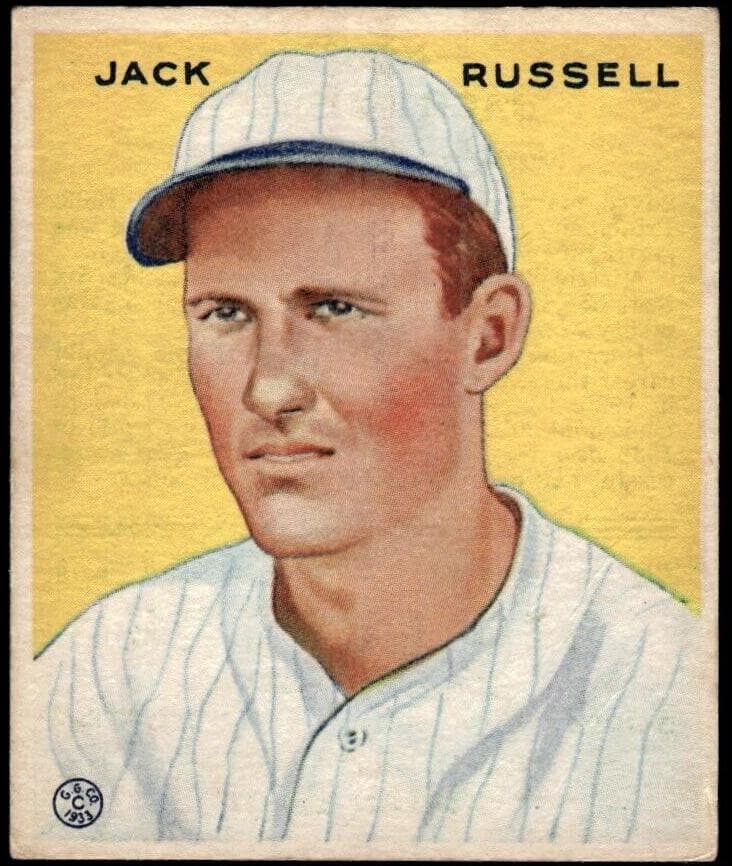 Jack Russell 1933 unknown Goudey