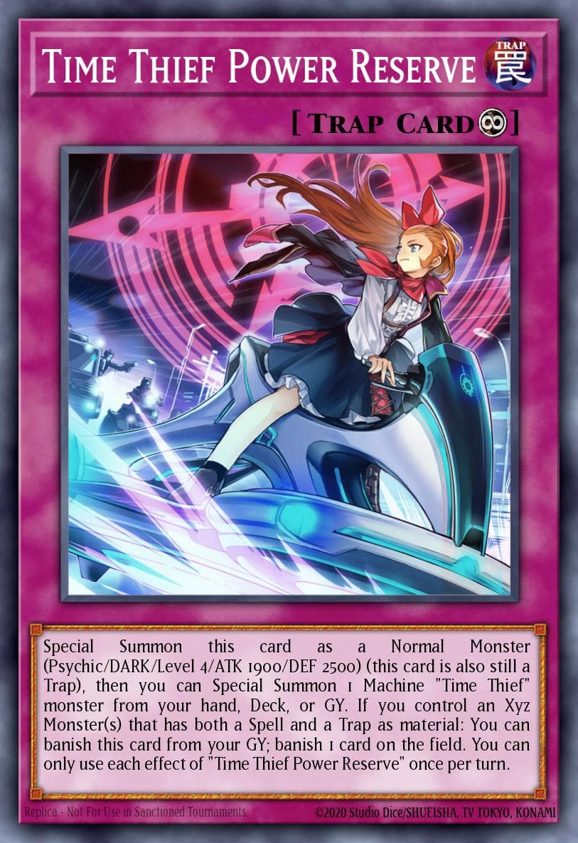 Time Thief Power Reserve 2023 Yu-Gi-Oh! 25th Anniversary Tin: Dueling Heroes Mega Pack
