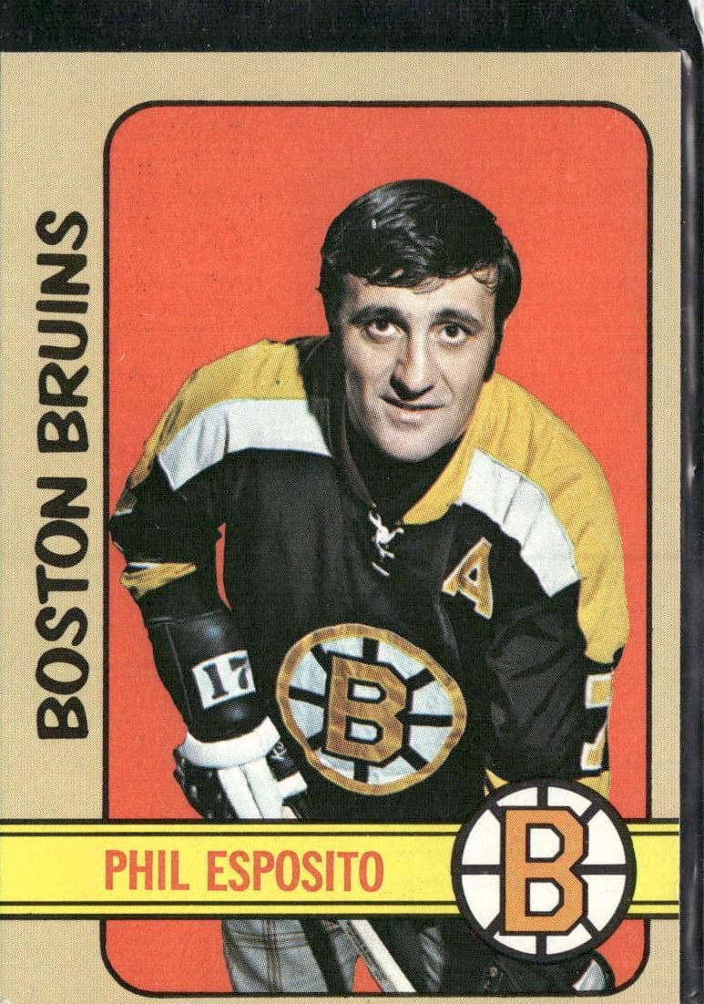 Phil Esposito 1972 topps Topps