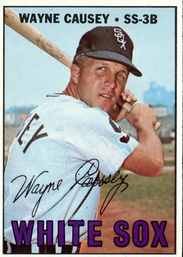Wayne Causey 1967 topps Topps