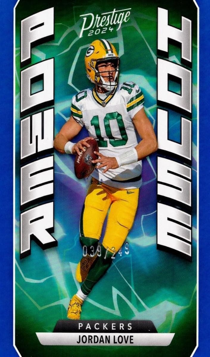Jordan Love 2024 Prestige auto card