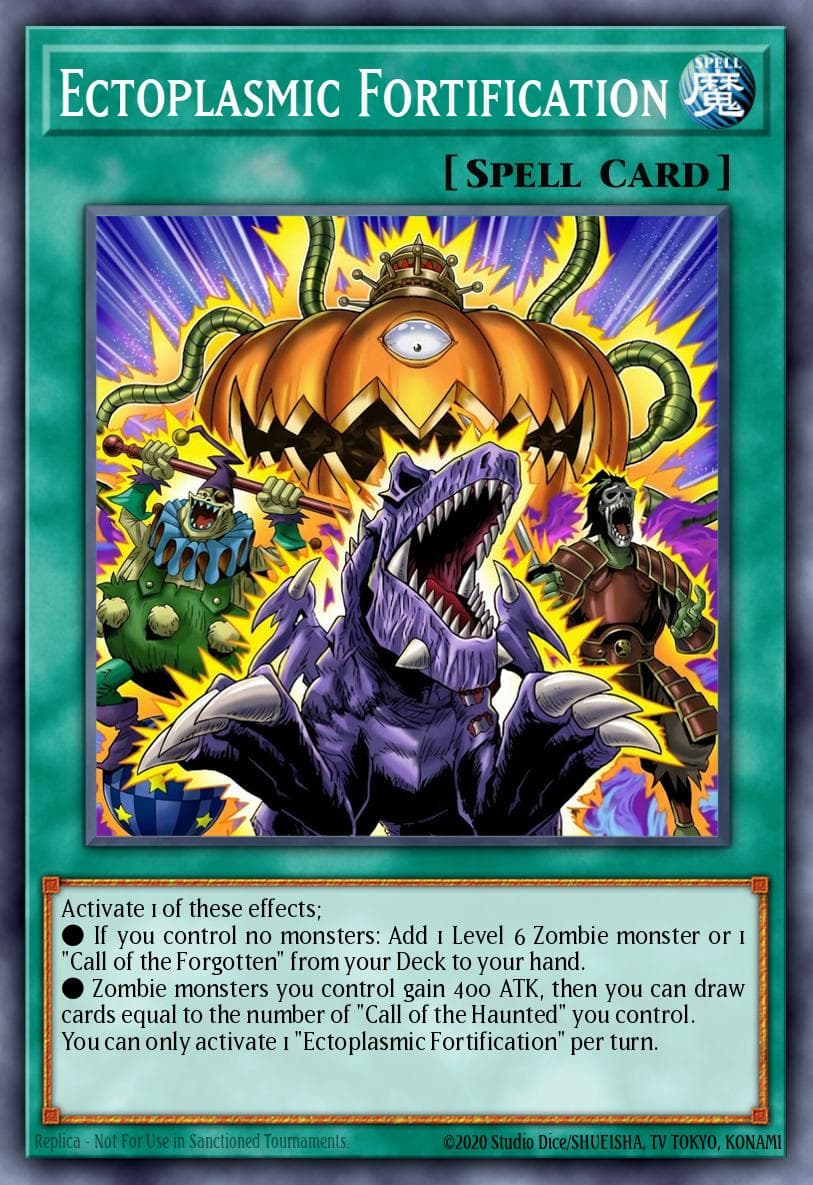 Ectoplasmic Fortification 2026 Yu-Gi-Oh! Maze of Muertos