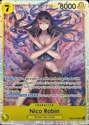 Nico Robin trading card