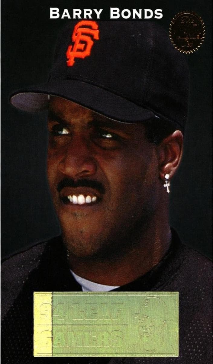 Barry Bonds 1994 leaf Leaf