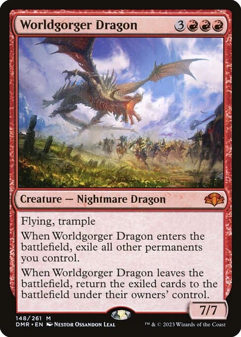 Worldgorger Dragon 2002 Magic: The Gathering Judgment