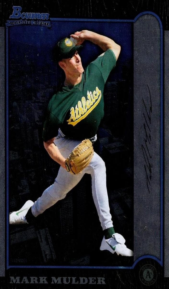 Mark Mulder 1999 bowman Bowman Chrome