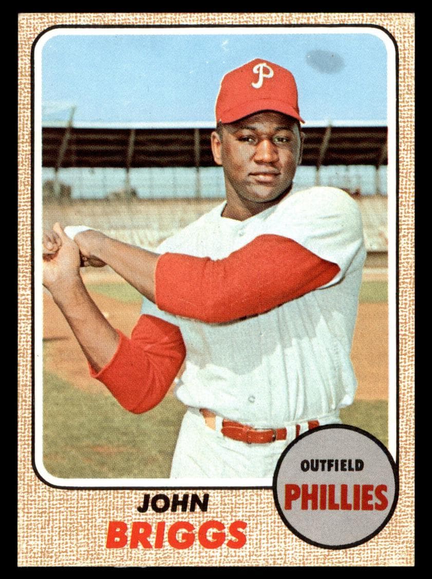 John Briggs 1968 topps Topps