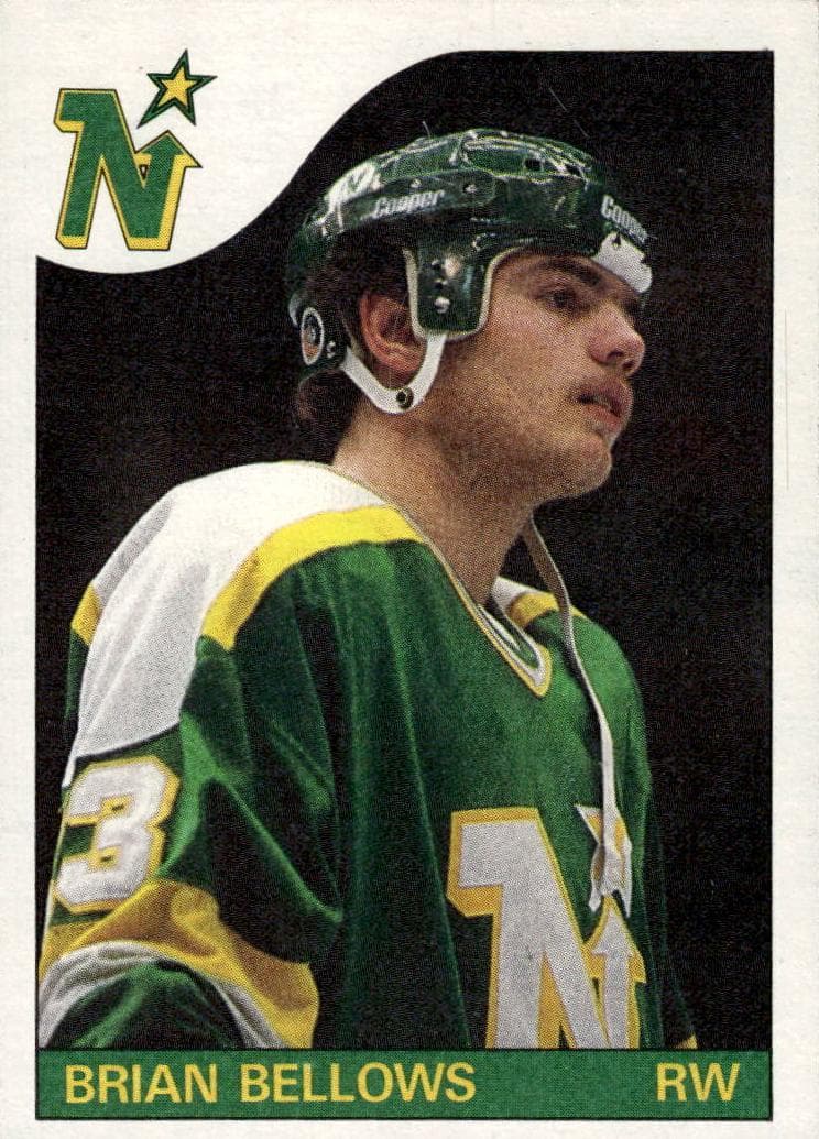 Brian Bellows 1985 topps Topps