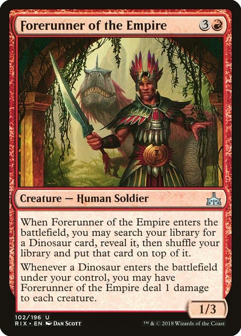 Forerunner of the Empire 2018 Magic: The Gathering Rivals of Ixalan