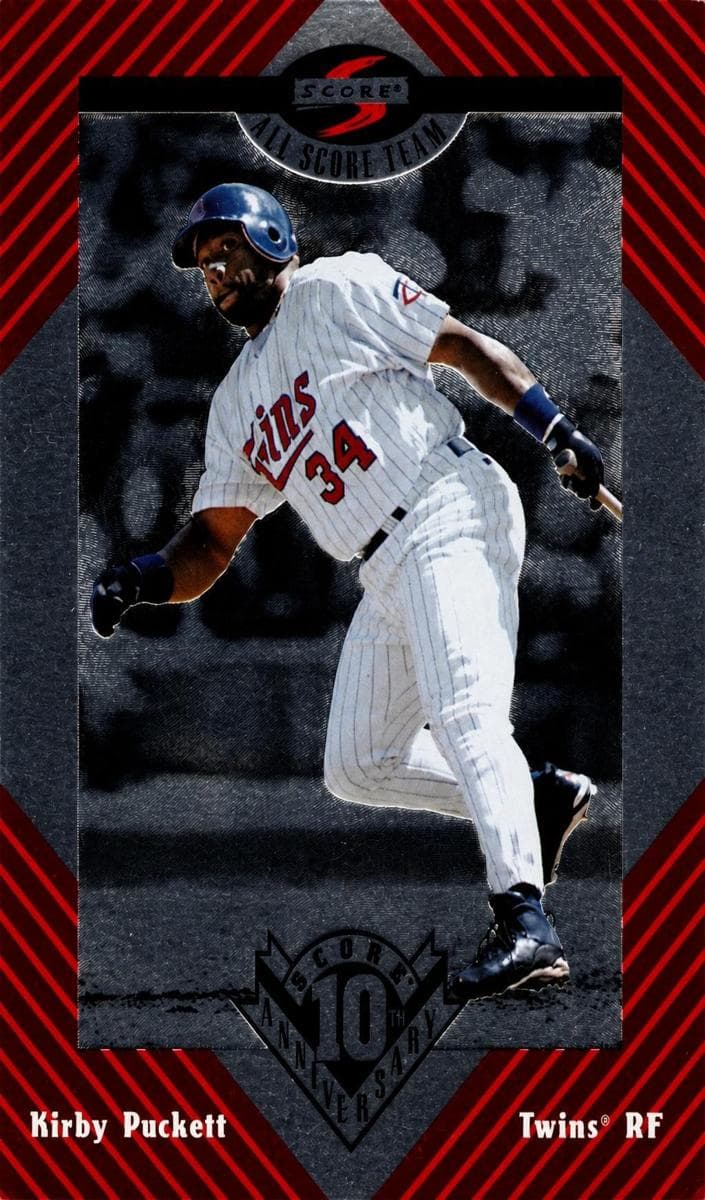 Kirby Puckett 1998 panini Score