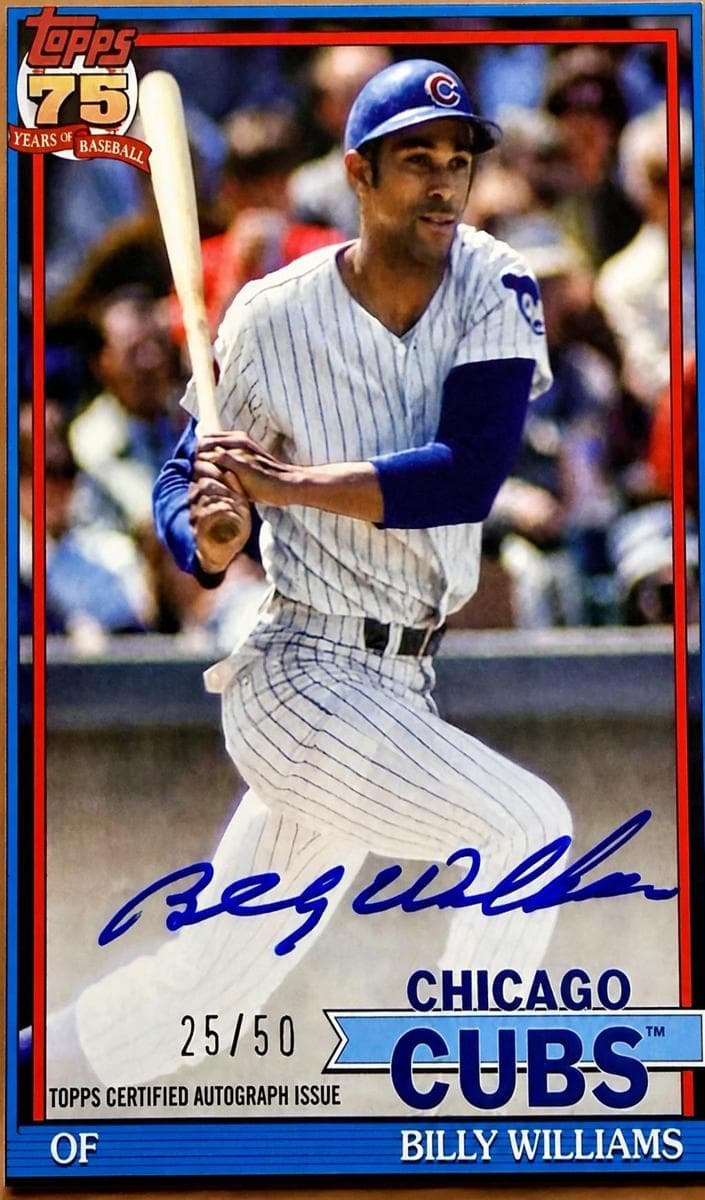 Billy Williams 2026 topps Topps