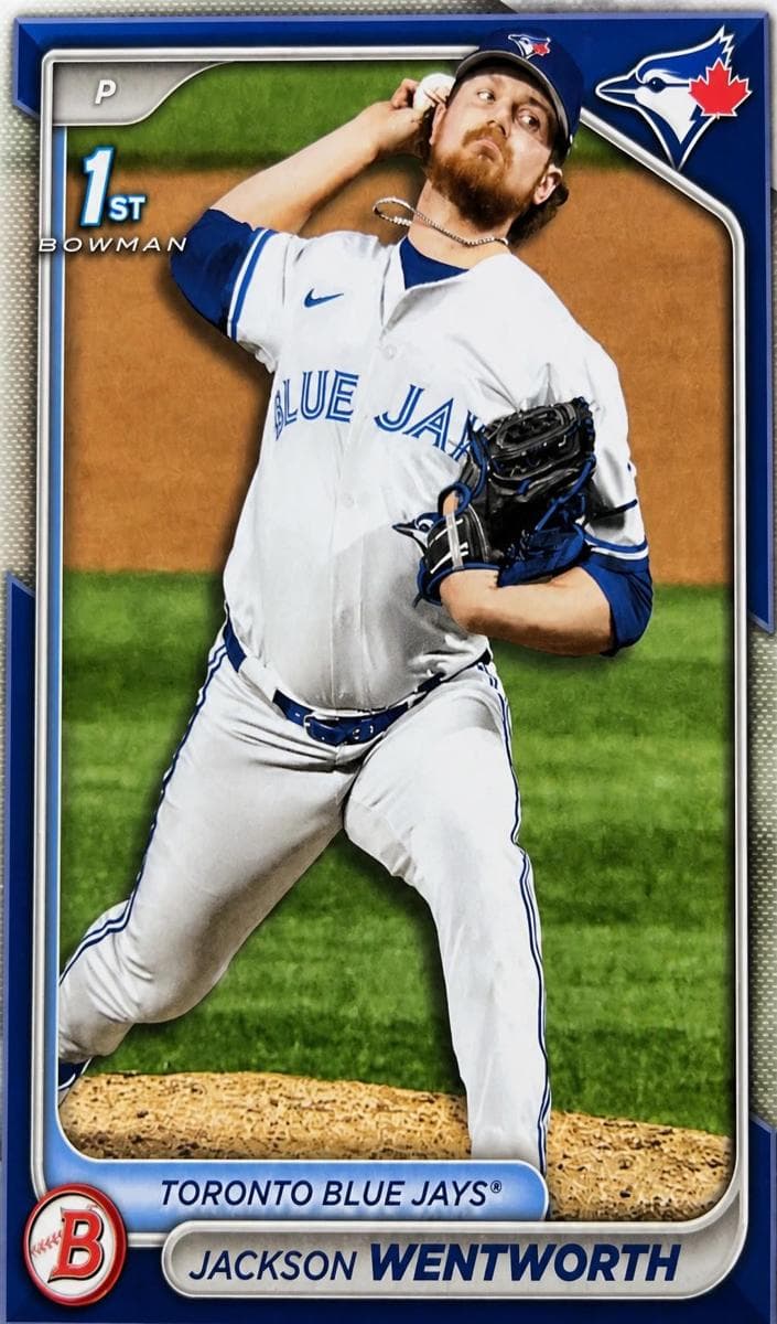 Jackson Wentworth trading card
