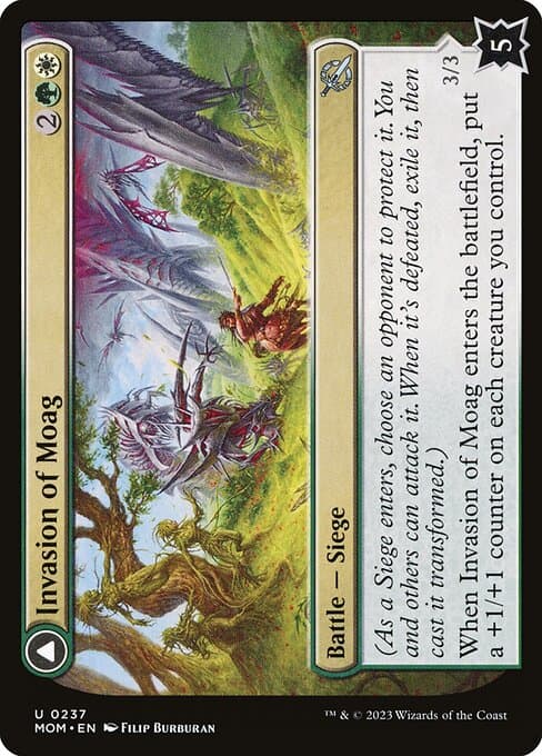 Invasion of Moag // Bloomwielder Dryads #237