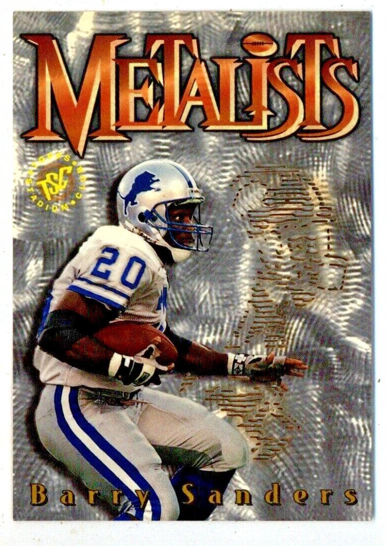 Barry Sanders 1995 unknown
