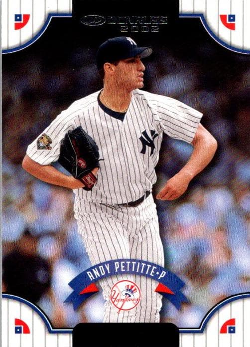 Andy Pettitte 2002 panini Donruss