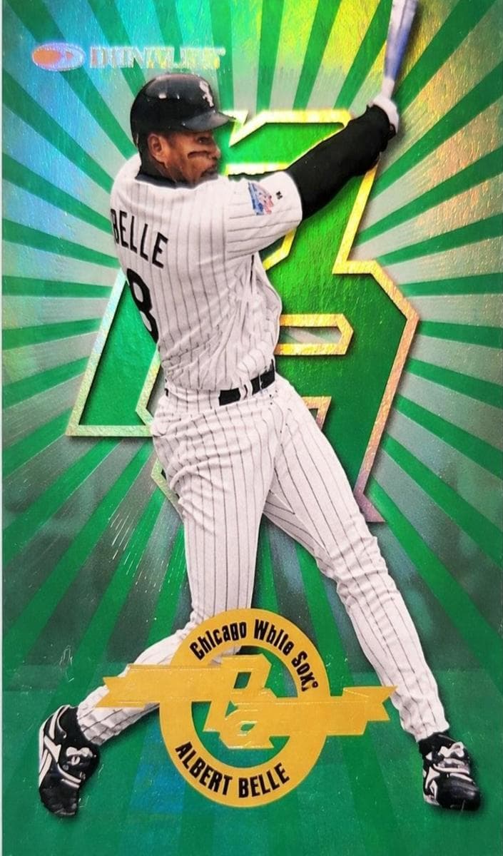 Albert Belle 1997 panini Donruss