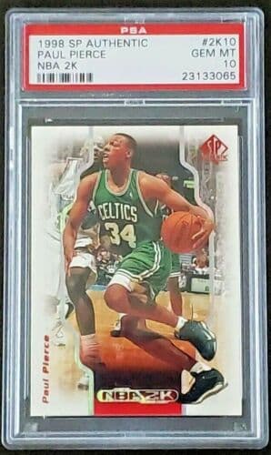 Paul Pierce 1998 unknown SP Authentic
