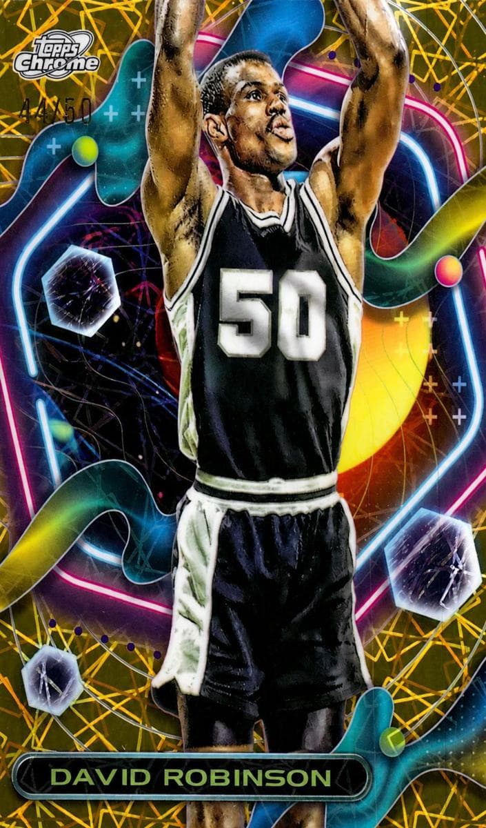 David Robinson trading card