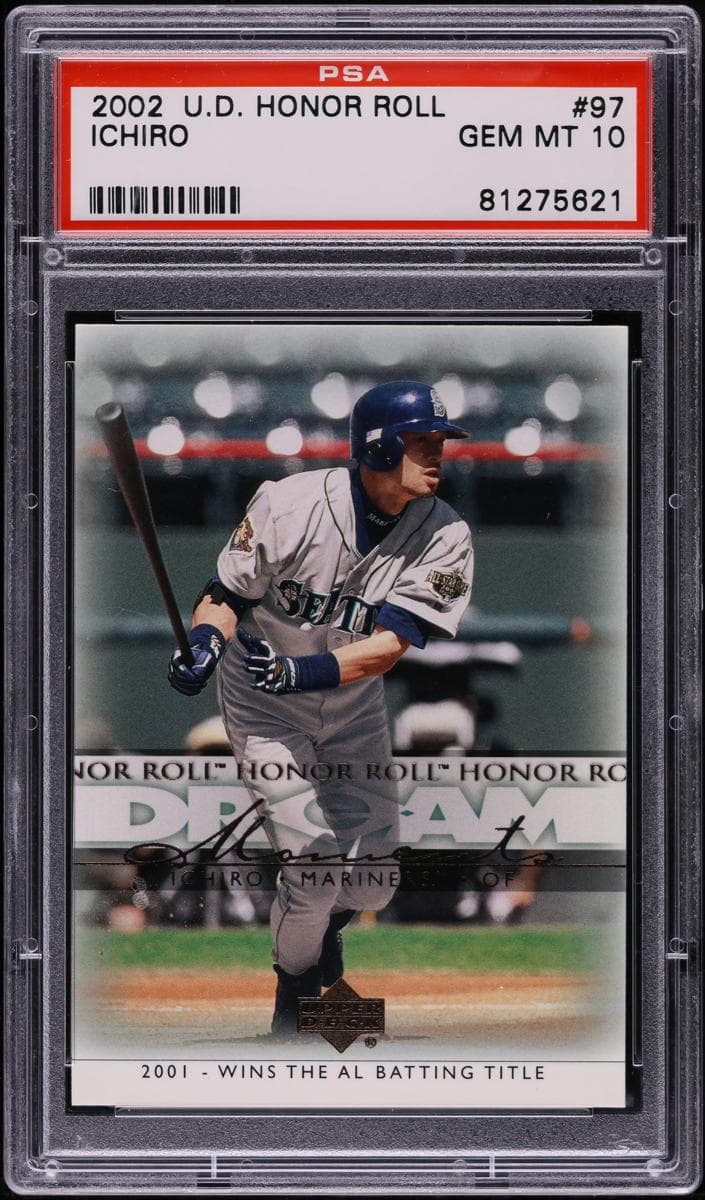 Ichiro Suzuki 2002 upper-deck