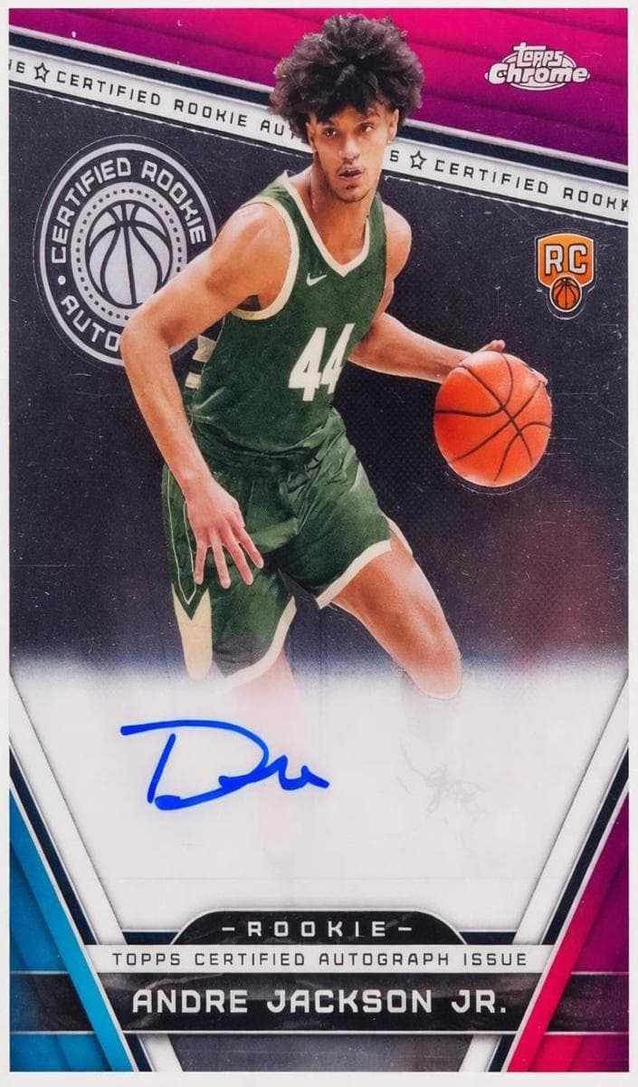 Andre Jackson Jr. trading card