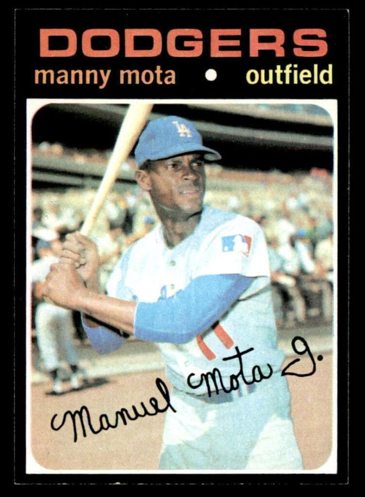 Manny Mota 1971 topps Topps