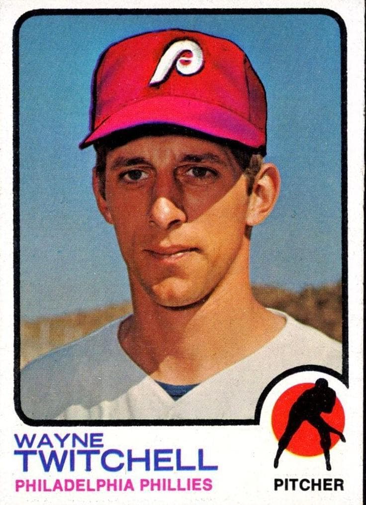 Wayne Twitchell 1973 topps Topps