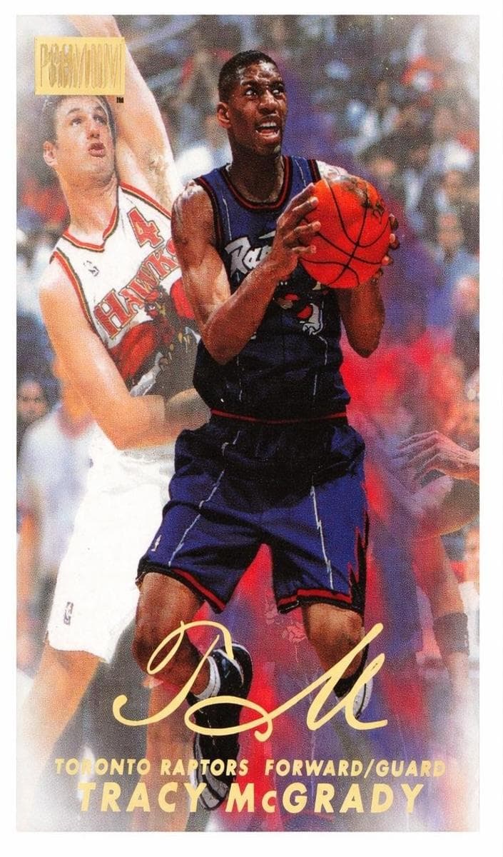 Tracy McGrady 1998 fleer SkyBox Premium