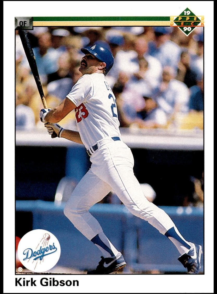 Kirk Gibson 1990 upper-deck Upper Deck