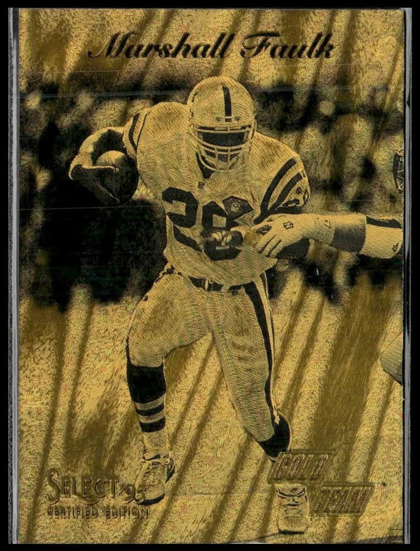 Marshall Faulk 1995 panini
