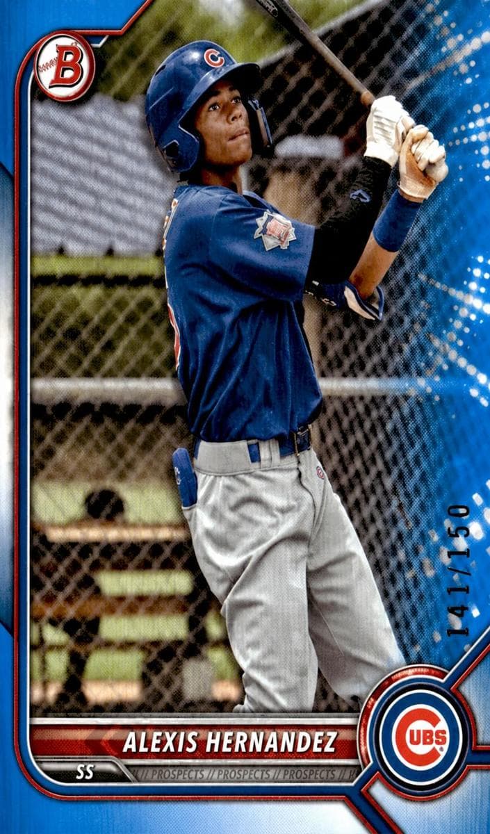 Alexis Hernandez 2022 bowman Bowman Draft