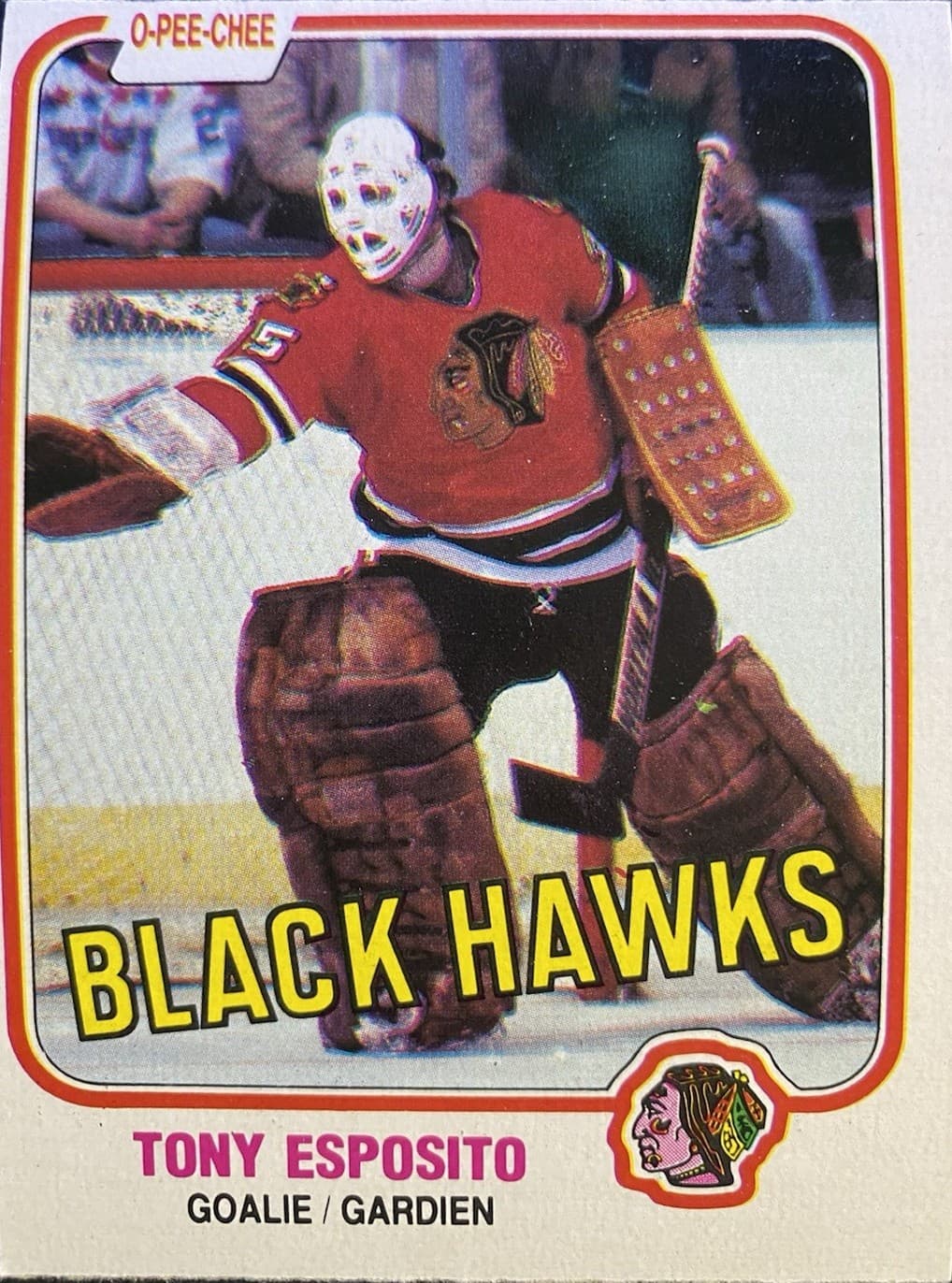 Tony Esposito Chicago 1981 O-Pee-Chee 1981 O-Pee-Chee