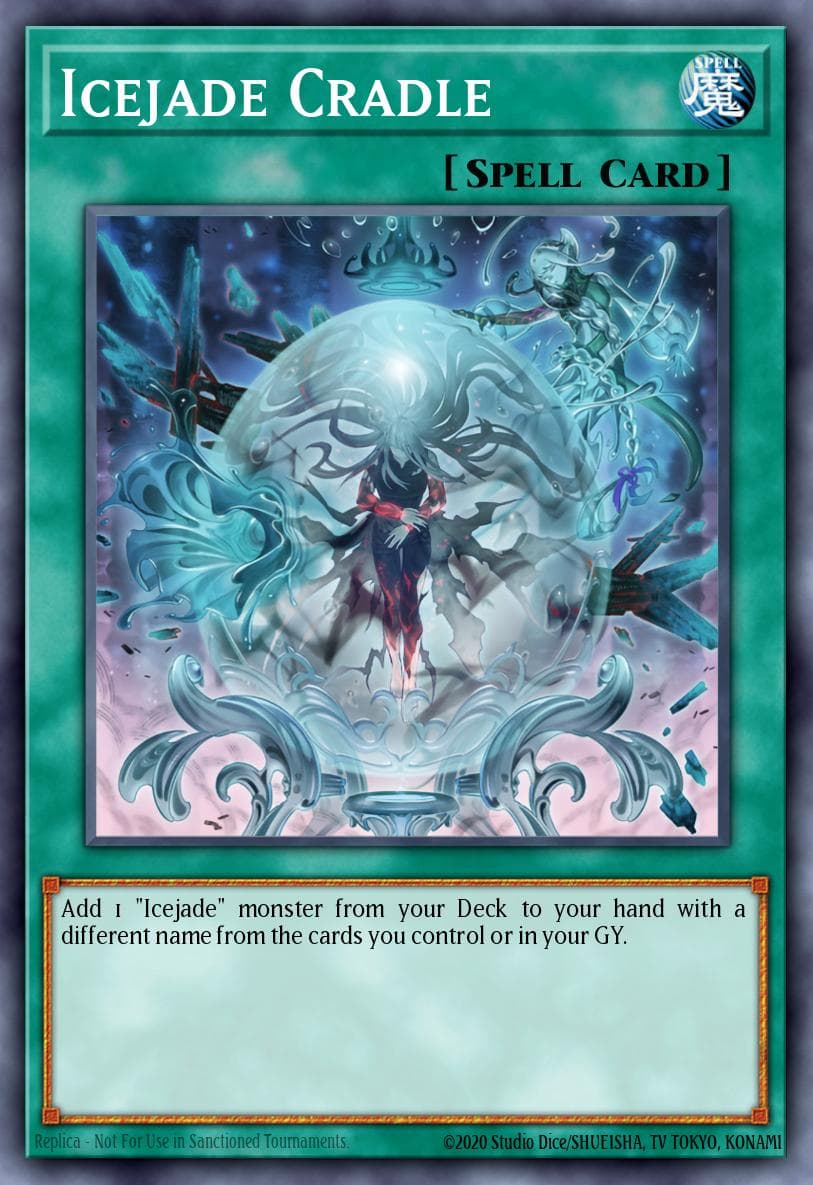 Icejade Cradle 2021 Yu-Gi-Oh! Japanese Burst of Destiny