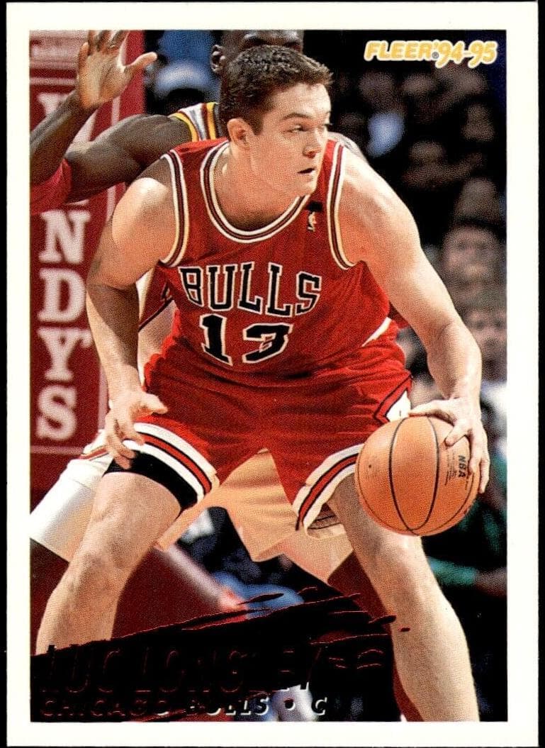 Luc Longley 1994 fleer Fleer