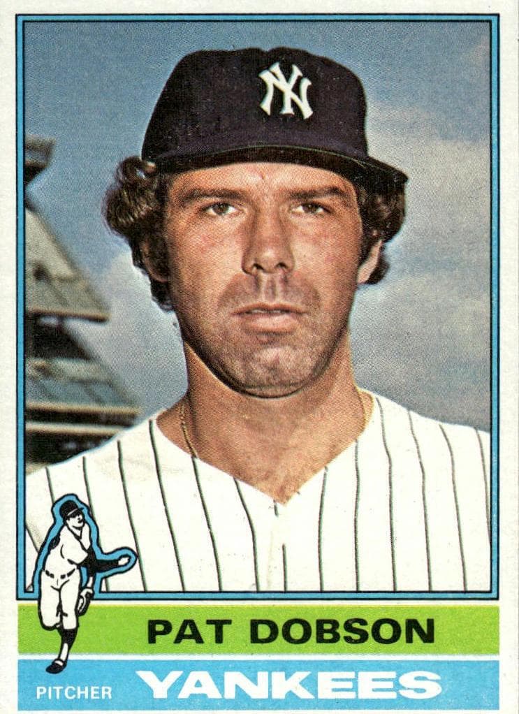 Pat Dobson 1976 topps Topps