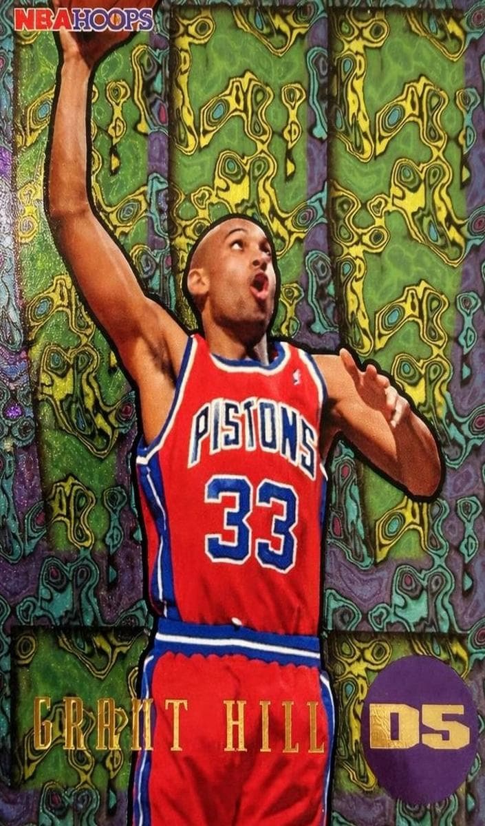 Grant Hill 1995 panini Hoops
