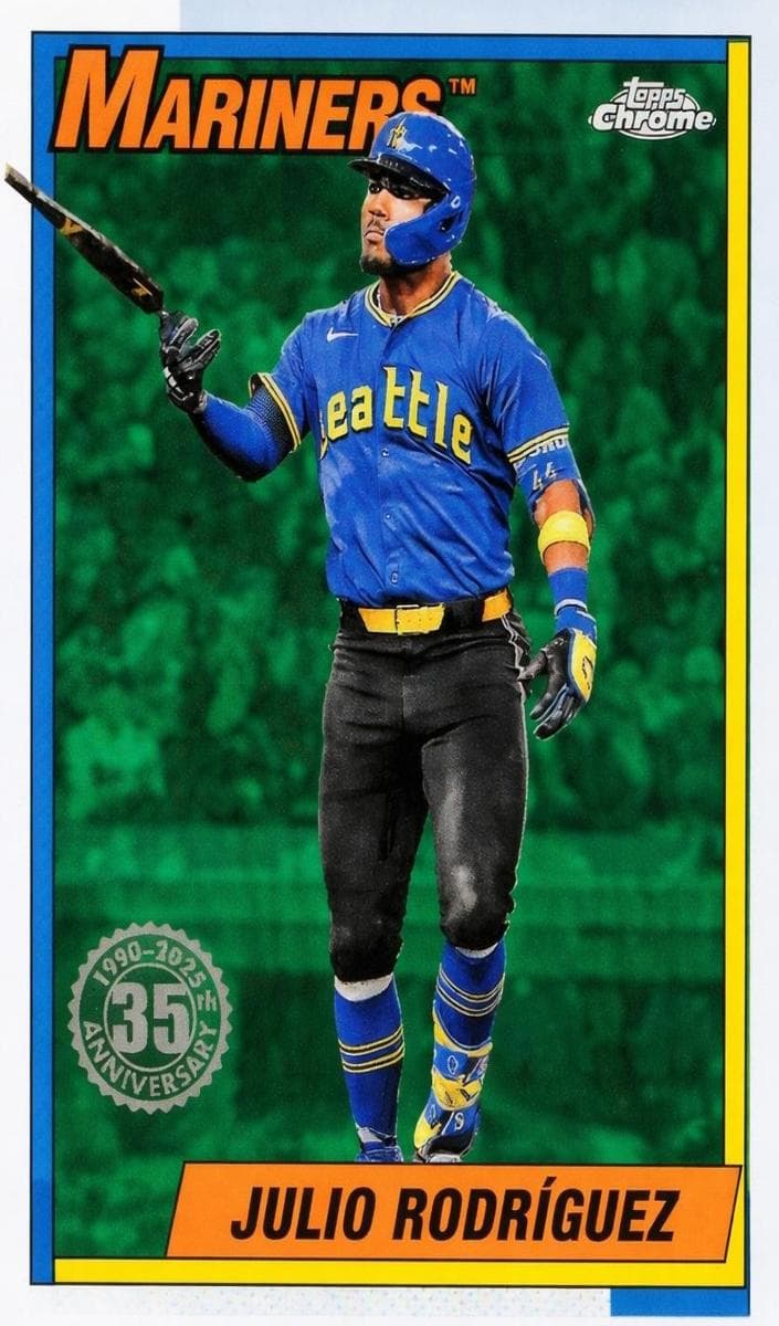 Julio Rodriguez 2025 topps