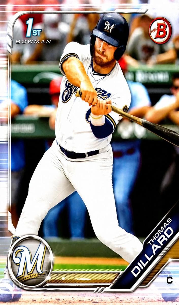 Thomas Dillard 2019 bowman Bowman Draft