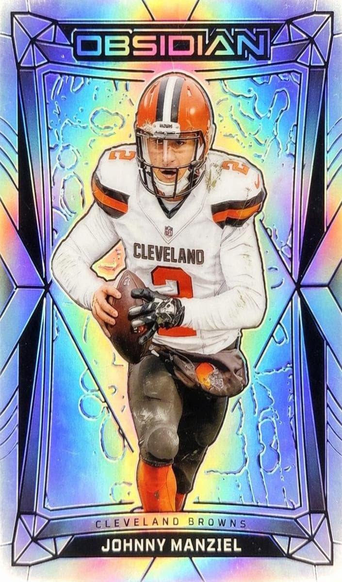 Johnny Manziel 2024 panini Obsidian