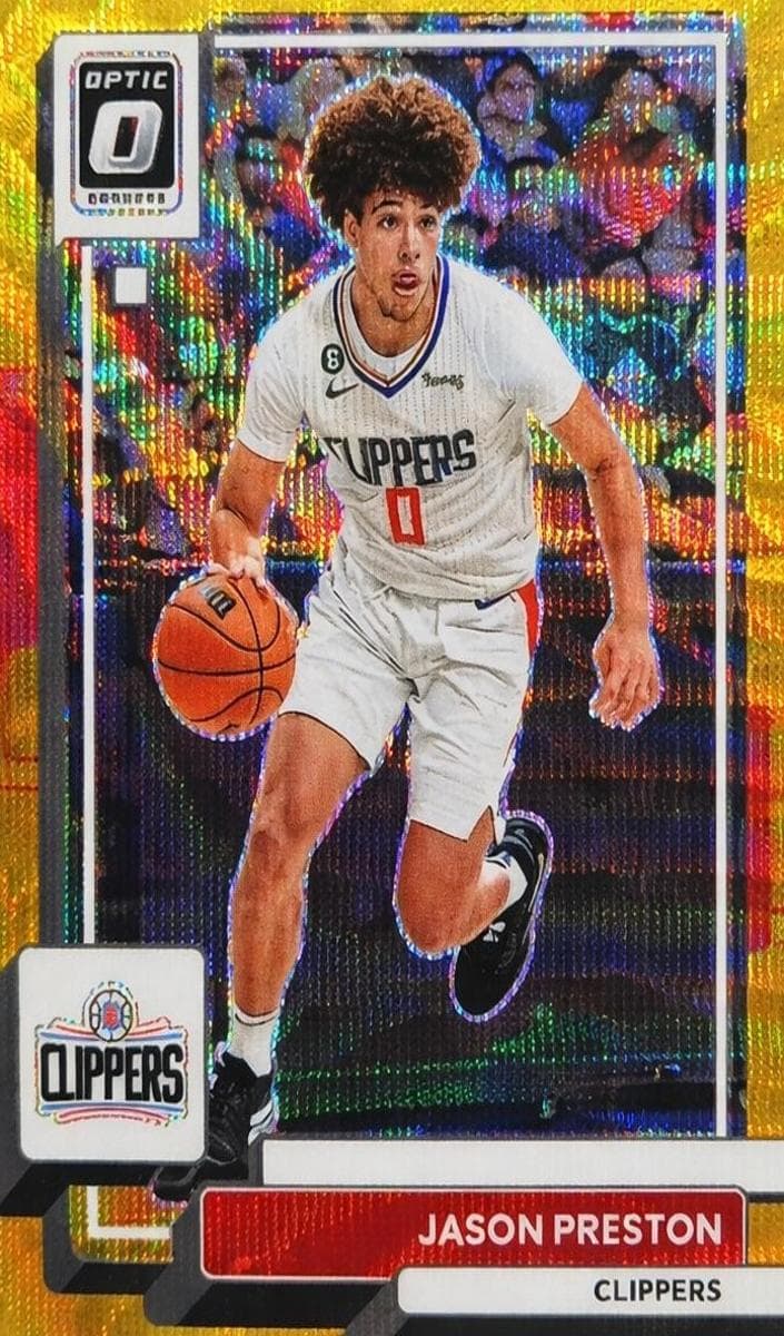 Jason Preston trading card