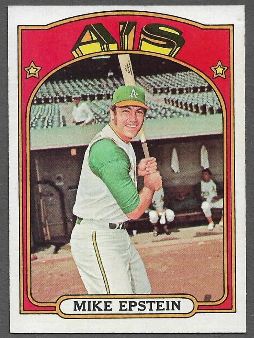 Mike Epstein 1972 topps Topps